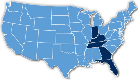 Map United States